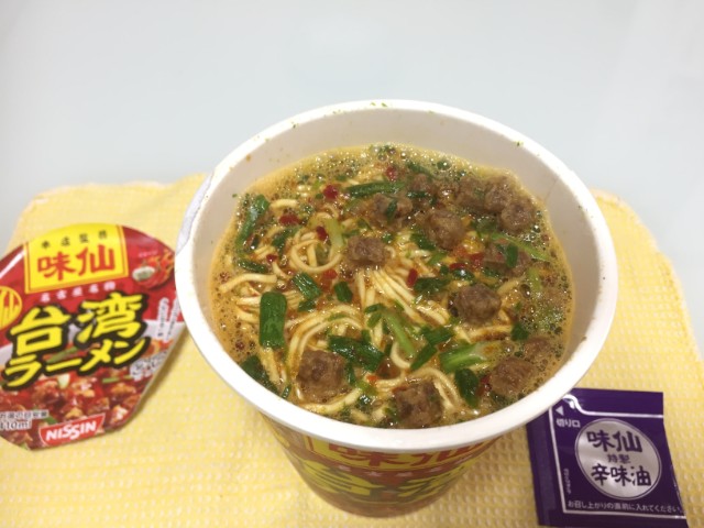 味仙台湾ラーメンカップ麺